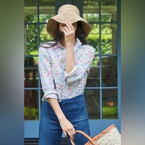 Frank & Eileen Multi Pattern Floral Butterfly Barry Shirt